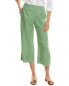 Фото #1 товара Hiho Mellow Linen Capri Pant Women's Green Xs