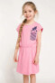 Фото #1 товара Платье для малышей defacto Розовое Печатное Платье I0390A6.18Sm.Pn164