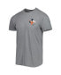 Фото #2 товара Men's Gray Texas Longhorns Hyperlocal State T-shirt