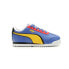 Фото #1 товара Puma Roma Primary Toddler Girls Blue Sneakers Casual Shoes 39447601