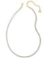 Фото #1 товара Kendra Scott rhodium-Plated & 14k Gold-Plated Chain Necklace, 18" + 3" extender