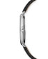 ფოტო #3 პროდუქტის Men's Swiss Toccata Black Leather Strap Watch 42mm