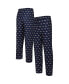 Men's Navy Denver Broncos Gauge Allover Print Knit Pants