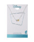 Фото #25 товара Disney unwritten Cubic Zirconia Mickey Mouse Initial Pendant Necklace