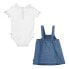 Фото #2 товара LEVI´S ® KIDS Top And Rainbow Skirtall Set