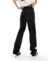 Фото #4 товара JJXX slim black straight leg trouser in black