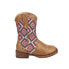 Фото #1 товара Roper Glitter Geo Square Toe Cowboy Toddler Girls Brown Casual Boots 09-017-190