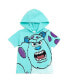 ფოტო #2 პროდუქტის Toddler Boys Mickey Mouse Lion King Cars Monsters Inc. Hooded T-Shirt and French Terry Shorts Outfit Set to