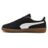 Фото #3 товара Puma Palermo Lace Up Mens Black Sneakers Casual Shoes 39646310