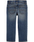 Baby Medium Faded Wash Classic Jeans 6M