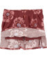 Фото #19 товара Toddler 2-Piece Butterfly Tee & Floral Linen Skort Set 2T