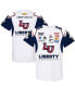 Фото #1 товара Men's White/Navy William Byron Liberty University Uniform T-Shirt