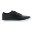 Lacoste Minzah 319 1 P CMA Mens Black Leather Lifestyle Sneakers Shoes