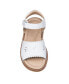 Girls Classic Sandal with Scallop