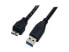 Фото #9 товара Кабель USB 3.0 Startech.com SuperSpeed черный 0.5м - A на Micro B - M/M - USB A - Micro-usb B - USB 3.2 Gen 1 (3.1 Gen 1) - 5000 Mбит / с - черный