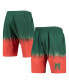 ფოტო #4 პროდუქტის Men's Orange, Green Miami Hurricanes Tie-Dye Shorts