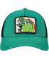 ფოტო #2 პროდუქტის Men's Green, Black Lucky Charms Valin Trucker Snapback Hat