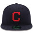 Фото #2 товара [70360927] MENS NEW ERA MLB CLEVELAND INDIANS 5950 AC PERF FITTED - NAVY/RED