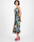 WOMEN'S Akilina Sleeveless Dress HANOI GREEN FLORAL PRINT, XS - фото #3