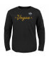 ფოტო #2 პროდუქტის Youth Black Vegas Golden Knights 2024 NHL Winter Classic Secondary Logo Long Sleeve T-shirt