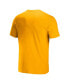 ფოტო #4 პროდუქტის Men's NFL X Staple Yellow Washington Commanders Lockup Logo Short Sleeve T-shirt