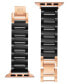 ფოტო #3 პროდუქტის Women's Black Ceramic Bracelet Compatible with 38/40/41mm Apple Watch