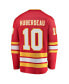 Фото #2 товара Men's Jonathan Huberdeau Red Calgary Flames Home Breakaway Player Jersey