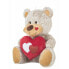Фото #1 товара Мягкая игрушка Creaciones Llopis Бежевый Медведь Сердце 38 см