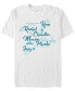 Фото #1 товара Friends Men's Character Names and Icons Short Sleeve T-Shirt