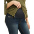 Фото #1 товара Oh! Mamma Maternity Skinny Jeans Women's XL Blue Denim Cotton Stretch Zip-Fly