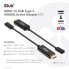 Club 3D HDMI to USB Type-C 4K60Hz Active Adapter M/F - 0.22 m - HDMI Type A (Standard) - USB Type-C - Male - Male - Gold