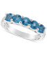 Blue Topaz (1-1/2 ct. t.w.) Ring in Sterling Silver (Also Available in Other Birthstones)