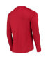 Фото #4 товара Men's Red Chicago Fire Vintage-Like Performance Long Sleeve T-shirt