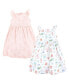 ფოტო #1 პროდუქტის Toddler Girls Cotton Dresses, Pastel Sea