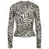 ფოტო #7 პროდუქტის URBAN CLASSICS Top Aop Mesh long sleeve high neck T-shirt