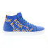 Фото #1 товара French Connection Kona FC7193H Mens Blue Canvas Lifestyle Sneakers Shoes