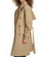 ფოტო #5 პროდუქტის Women's Ruched-Sleeve Trench Coat