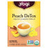 Фото #1 товара Yogi Tea, Peach DeTox, персик, без кофеина, 16 чайных пакетиков, 32 г (1,12 унций)