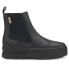 Фото #1 товара Puma Mayze Round Toe Chelsea Platform Booties Womens Black Casual Boots 381651-0