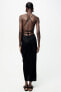 Фото #21 товара Платье миди из 100% льна — zw collection ZARA