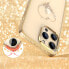 Чехол для смартфона Kingxbar с кристаллами Wish Series, золотой, iPhone 14 Plus