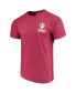 Фото #3 товара Men's Crimson Indiana Hoosiers Comfort Colors Campus Icon T-shirt