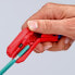 Фото #9 товара Инструмент для работы с кабелем Knipex ErgoStrip с защитной изоляцией 93 г сине-красный