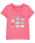 Toddler Cupcake Graphic Tee 2T