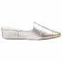 Daniel Green Denise Slip On Womens Silver Casual Slippers 40327-712