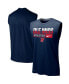 Фото #2 товара Men's Navy Ole Miss Rebels Wordmark Drop Legend Performance Tank Top