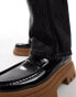 Фото #4 товара ASOS DESIGN chunky loafers in black