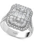 EFFY® Diamond Cluster Statement Ring (2 ct. t.w.) in 14k White Gold