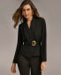 Фото #1 товара Пиджак DKNY для женщин с поясом и воротником ch. Donna Karan
