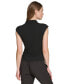 ფოტო #2 პროდუქტის Women's Mock-Neck Sleeveless Knit Top